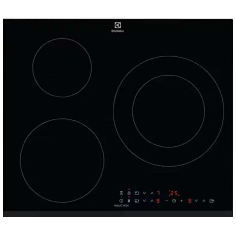 Placa Electrolux KIT60336B de 28cm 3 Fuegos Inducción