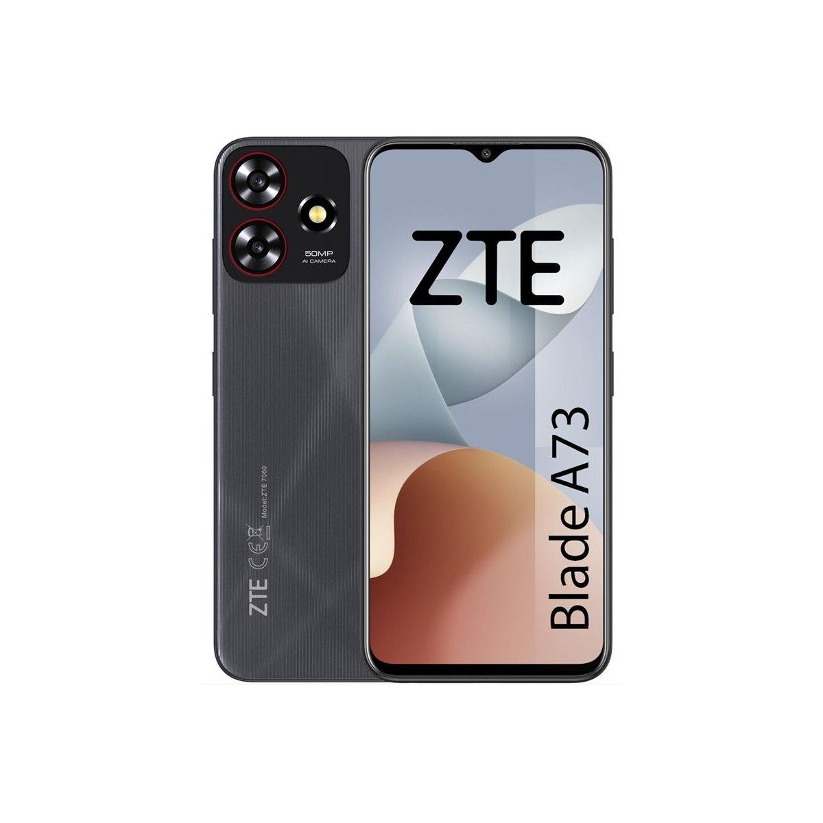 MOVIL ZTE BLADE A73 SPACE BLACK 4+4+128GB 6,7" ANDROID