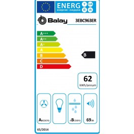 Placa con Extractor Balay 3EBC963ER de 60cm Induccion