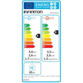 Aire acondicionado Infiniton PACPX45AW de 4000 frigori­as