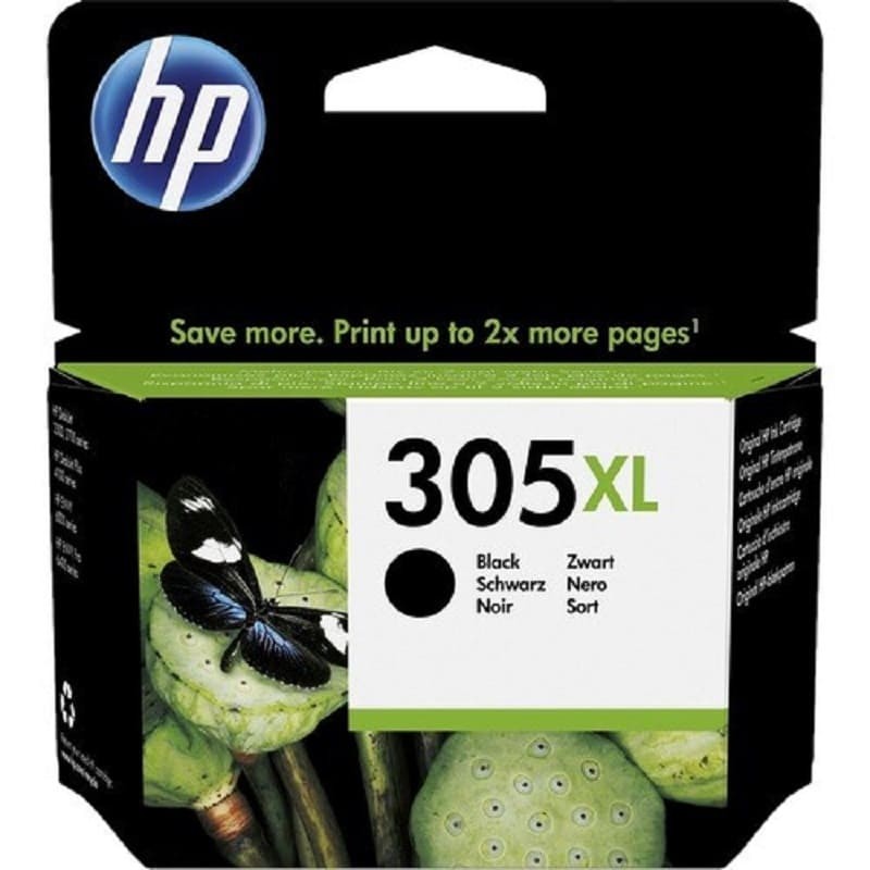 Cartucho Tinta Hp de 305Xl Negro