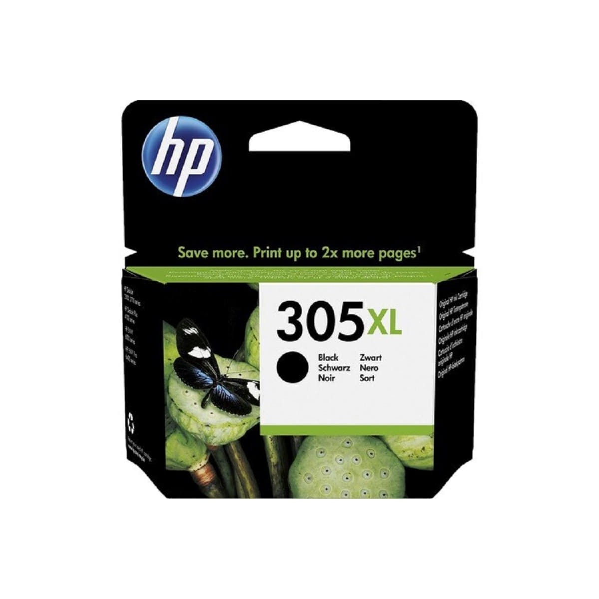 Cartucho Tinta Hp de 305Xl Negro