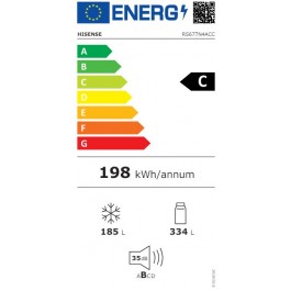 Frigorifico Americano Hisense RS677N4ACC de 179cm NoFrost