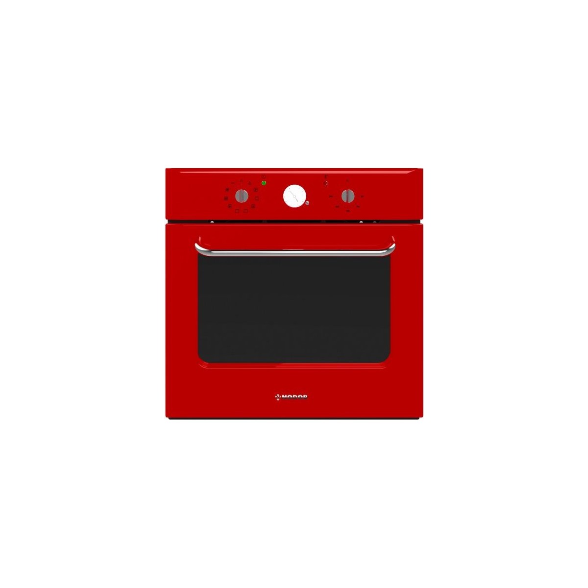 Horno Nodor NorChef MO6610RR de 53 Litros Rojo