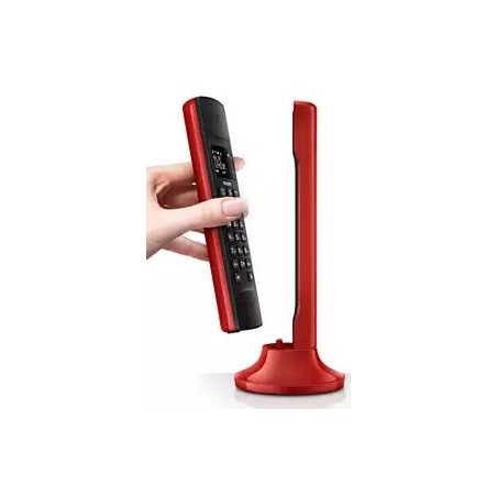 Telefono Philips M4501R34 Inalambrico Rojo