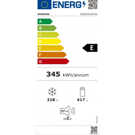 Frigorifico Americano Samsung RS64DG5303S9EF de 178cm NoFrost