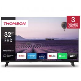 Comprar TELEVISOR Android TV 32" SMART TV THOMSON 32FA2S13 Oferta Outlet