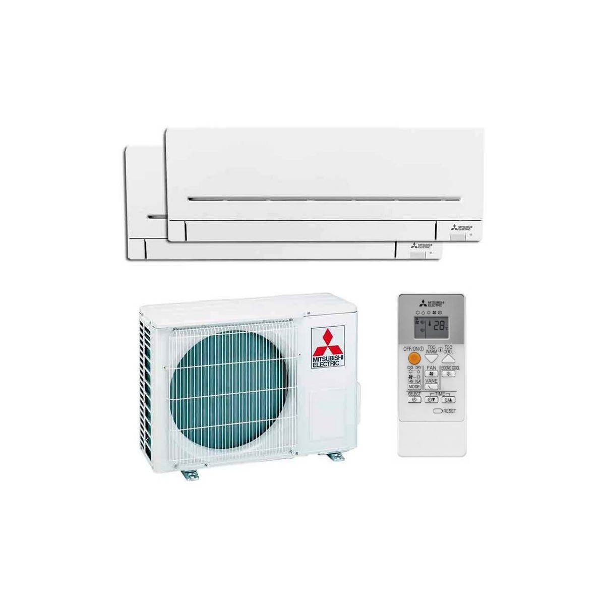 Aire Acondicionado Mitsubishi MXZ-HR2525E40VF de 80cm 3440fr