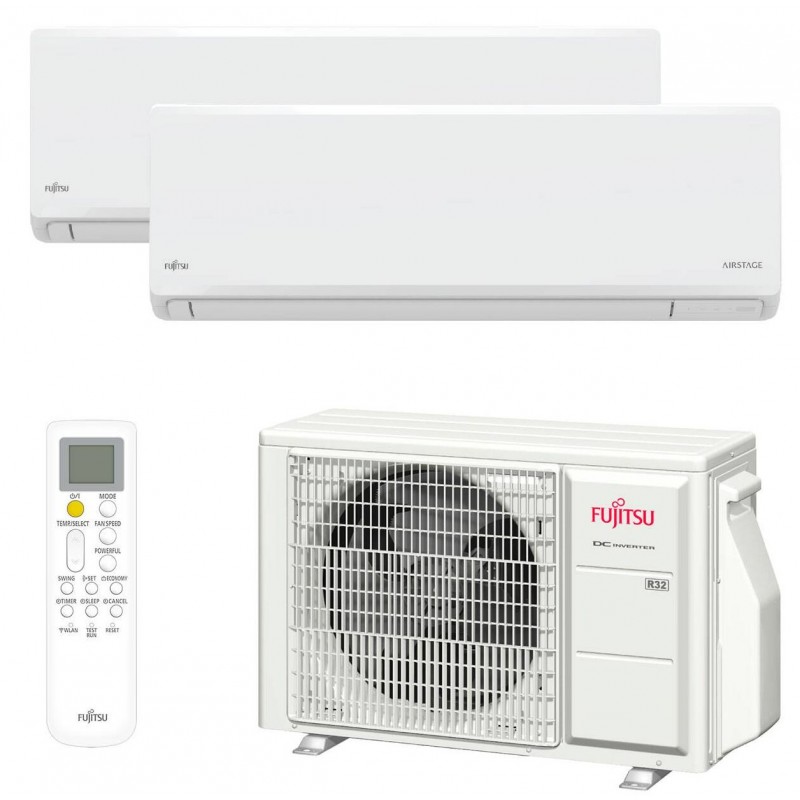 Aire Acondicionado Fujitsu ASY3525U11MI-KN (W) de 2x1 Multisplit