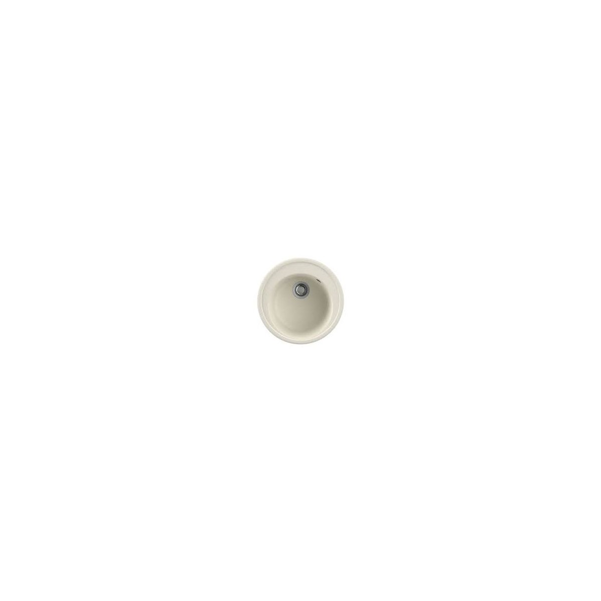 Fregadero Nodor 4077 NorGranite Oval de 51cm Beige