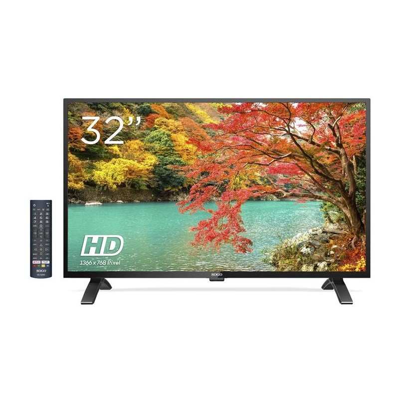 Televisor Smart TV Sogo SS3265 de 32" Led