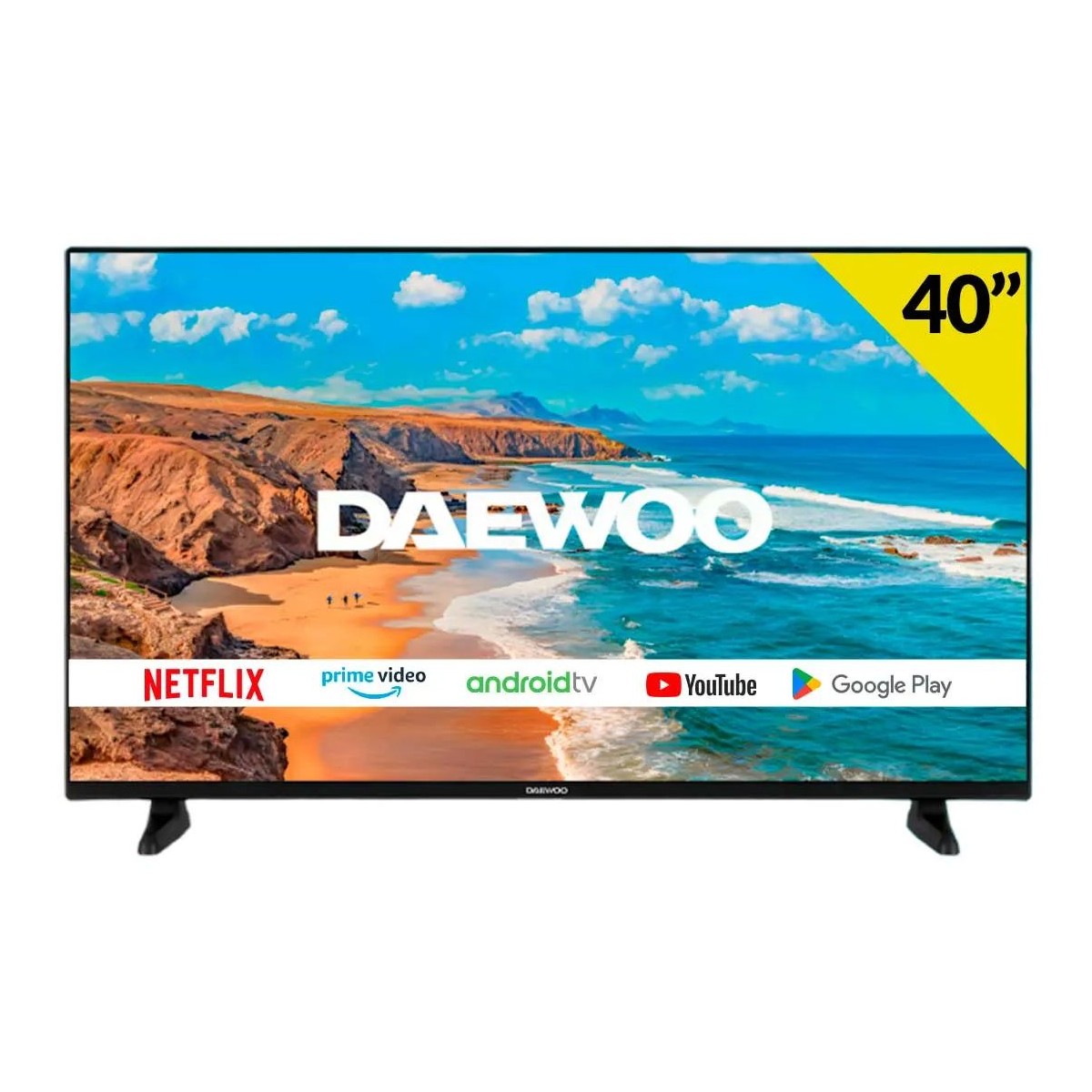 Television LED Daewoo 40DM62FA de 40" Smart TV