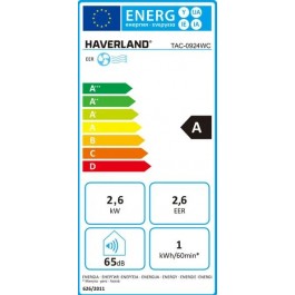 Aire Acondicionado Haverland TAC0924WC de 2300fr 63cm