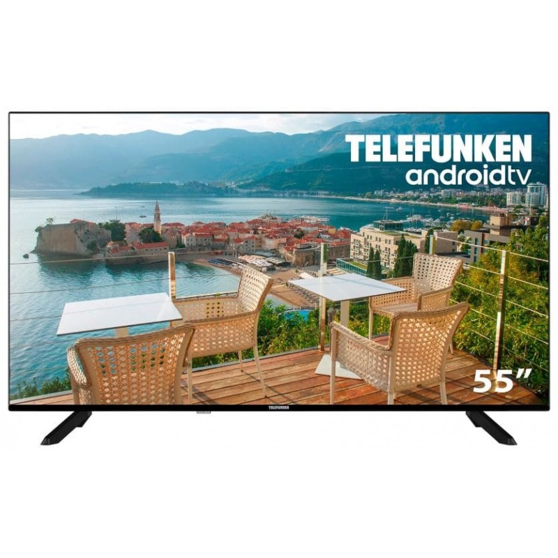 Televisor Telefunken 55DTUA523 de 55" Ultra Hd Android Tv