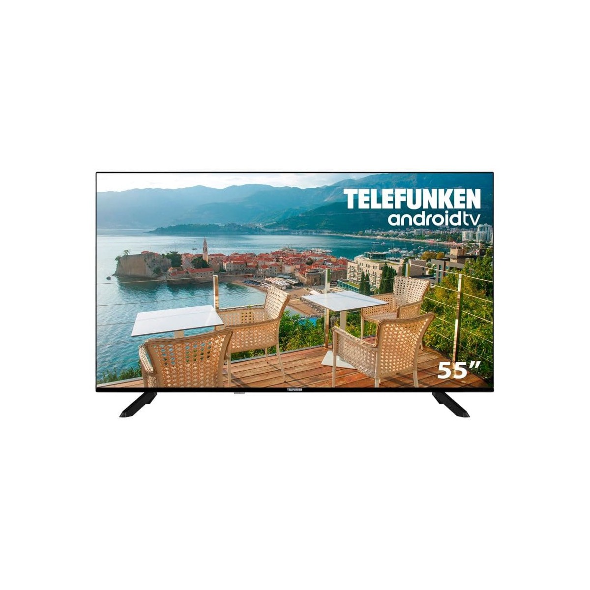 Televisor Telefunken 55DTUA523 de 55" Ultra Hd Android Tv