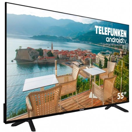 Televisor Telefunken 55DTUA523 de 55" Ultra Hd Android Tv