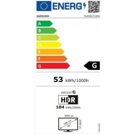 Televisor Samsung Tu43du7105 de 43" Smart TV