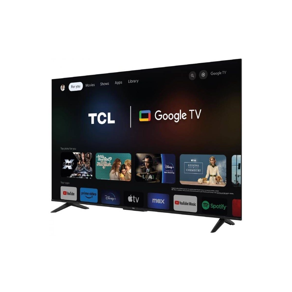 Televisor Led TCL de 55" HD Smart TV