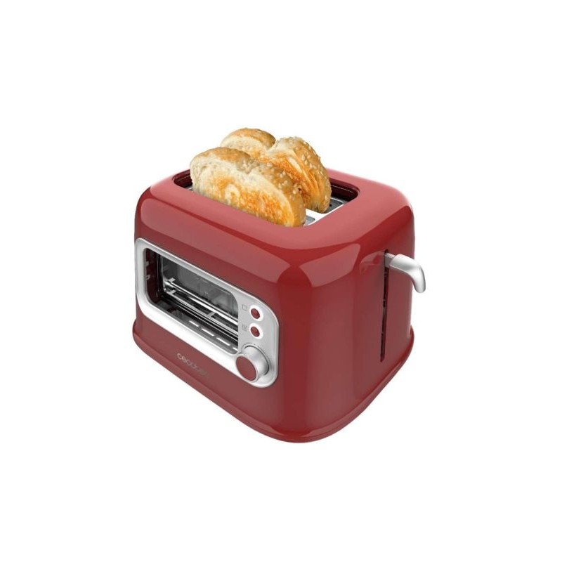 Tostador Cecotec RetroVision Red de 2 Ranuras 700W