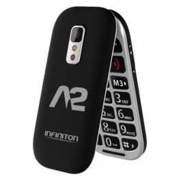 Telefono Infiniton A2 de 2.4" Negro