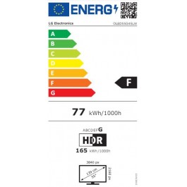 Televisor OLED LG OLED55G45LW de 55" Smart Tv