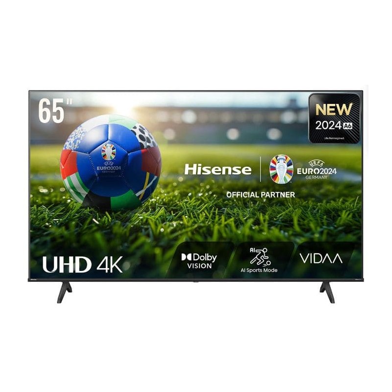 Televisor Led Hisense 65A6N de 65" Smart TV 4K