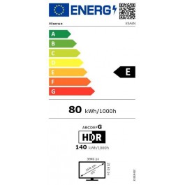 Televisor Led Hisense 65A6N de 65" Smart TV 4K