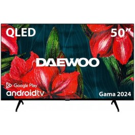 Televisor Daewoo D50DM55UQPMS de 50" Qled 4k Smart Tv
