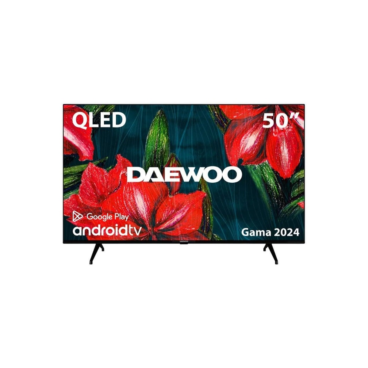 Televisor Daewoo D50DM55UQPMS de 50" Qled 4k Smart Tv