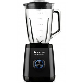 Comprar Batidora de Vaso Taurus Optima Nero de 1500 W 1,5L Oferta Outlet