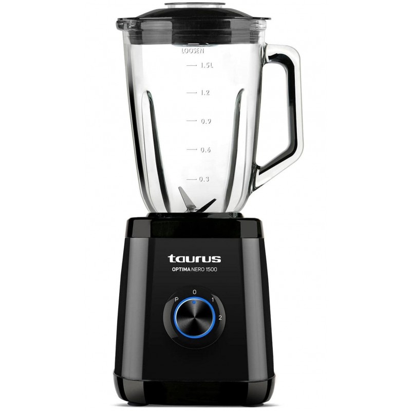 Batidora de Vaso Taurus Optima Nero de 1500 W 1,5L