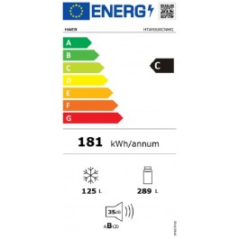 Frigorifico Combi Haier HTW5620CNMG de 205cm No Frost Inox