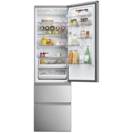 Frigorifico Combi Haier HTW5620CNMG de 205cm No Frost Inox