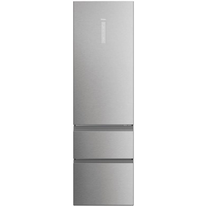 Frigorifico Combi Haier HTW5620CNMG de 205cm No Frost Inox