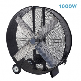 Ventilador Industrial Maximun 1000W Negro