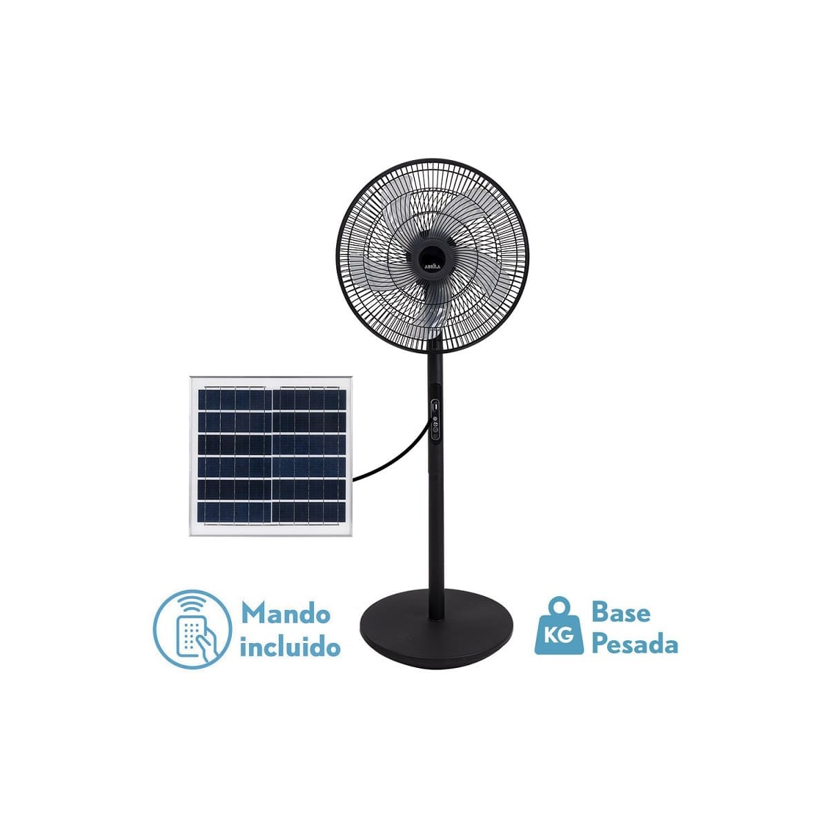 Ventilador Fabrilam RIALTO de 30w 3 Velocidades 5 Aspas