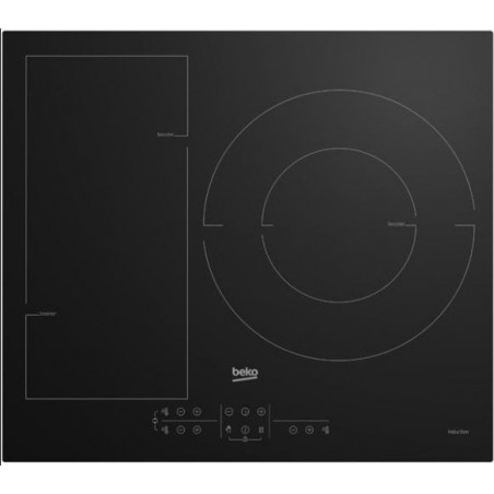 Placa de Inducción Beko HII63201FMT de 60 cm 3 Zonas