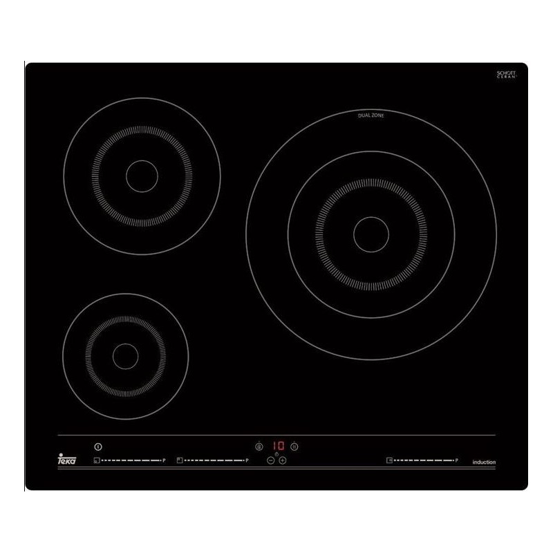 Placa de Inducción Teka IBC 63001 TCS de 60cm 3 Zonas