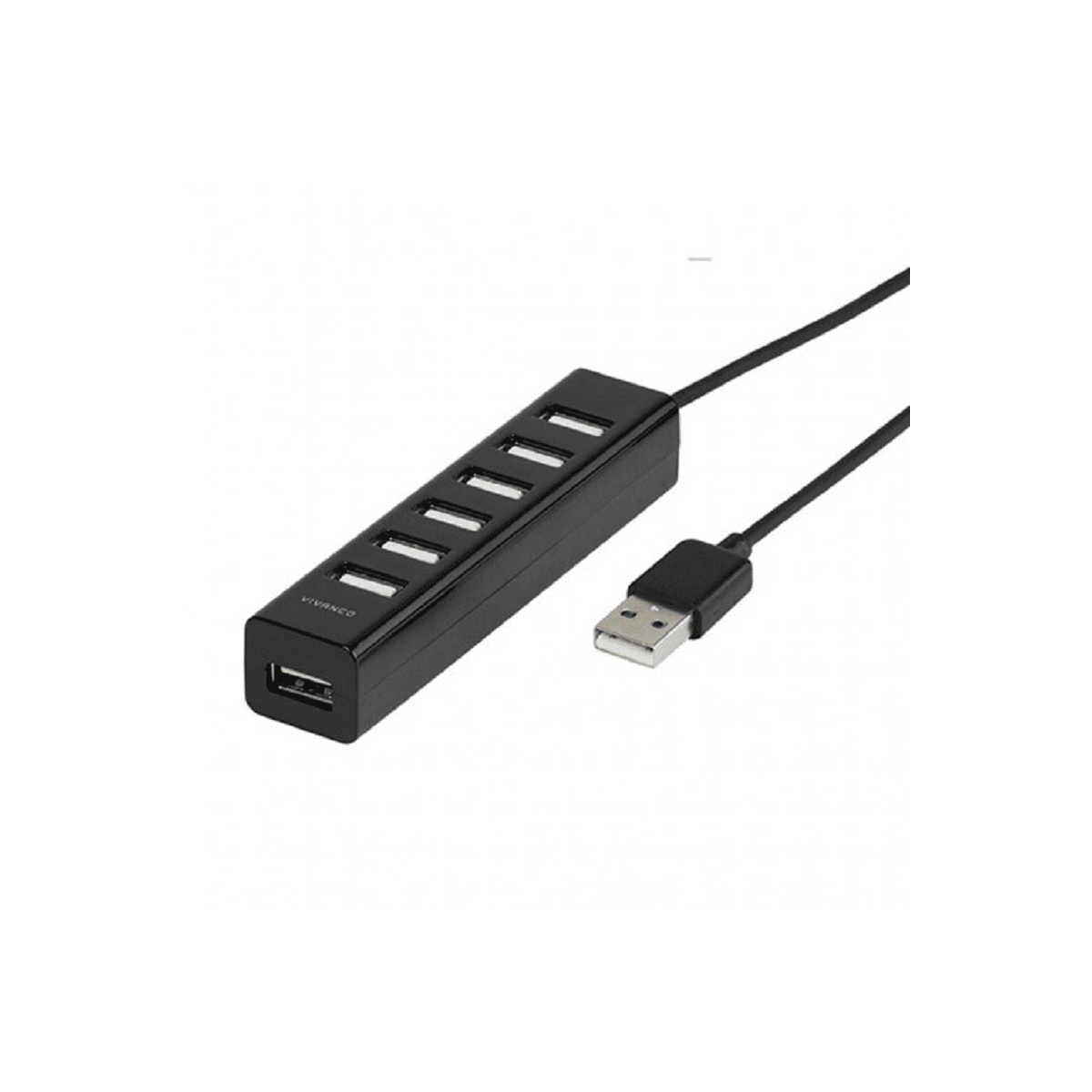 Adaptador Vivanco 36661 AITUSBHUB7PWR HUB 7 Puertos