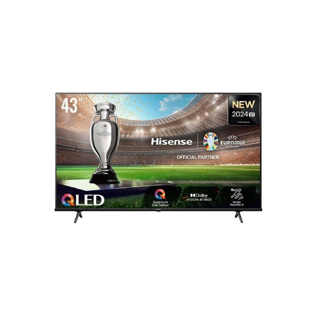 Televisor Hisense 55E77NQ de 55" Led 4k Smart Tv