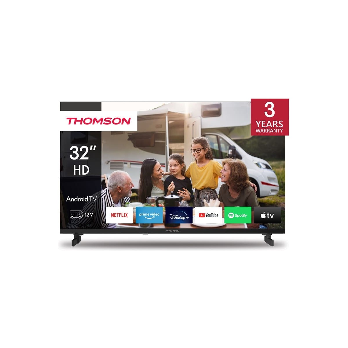 Televisor Thomson 32HA2S13C de 32" Led Smart Tv