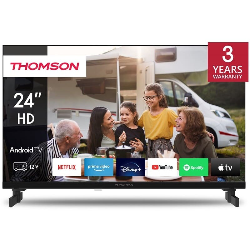 Televisor Thomson 24HA2S13C de 24" Led HD Smart Tv