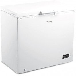 Congelador Brandt BFK201ESW de 198 Litros puertas correderas de cristal