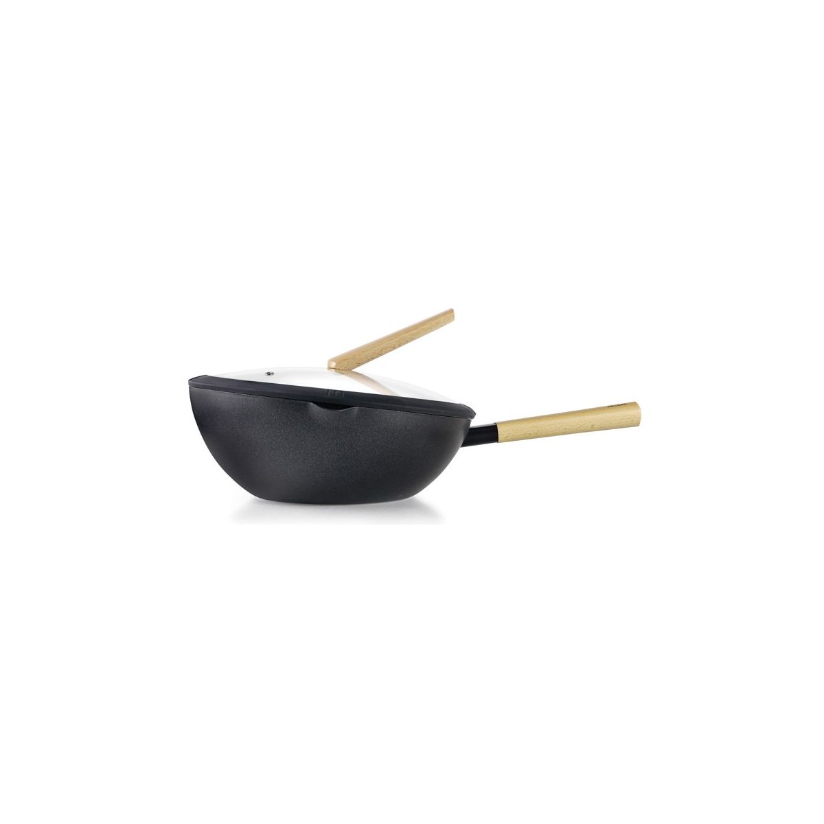 Wok IBILI 404230 Luxe C/Tapa de 30cm