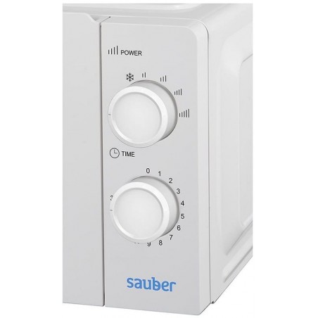 Microondas Sauber SERIE121W de 21 Litros 700w Blanco