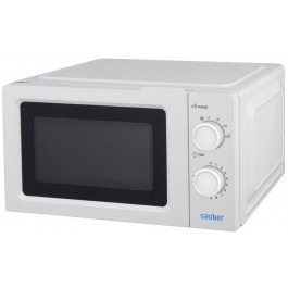 Comprar Microondas Sauber SERIE121W de 21 Litros 700w Blanco Oferta Outlet