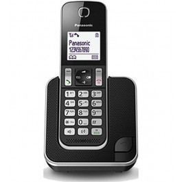 TELÉFONO PANASONIC DECT KX-TGD310SPB NEGRO MANOS LIBRES