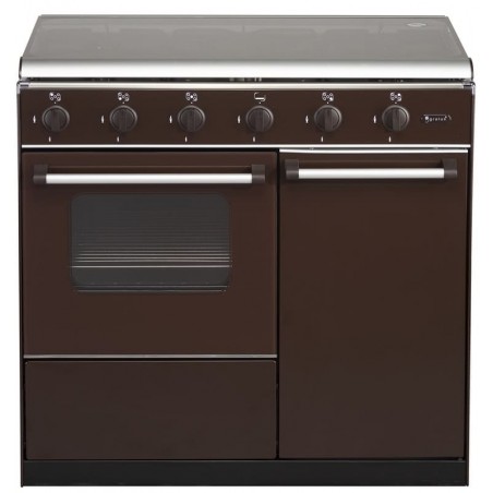 Cocina Gralux FQ52011CT de 90cm 5 fuegos Marron