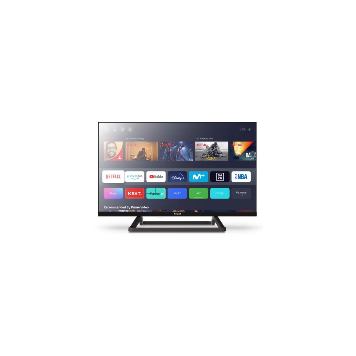 Televisor ENGEL LE2485SM de 24" LED Smart TV