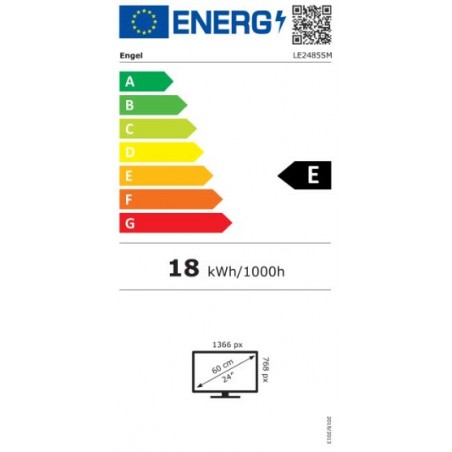 Televisor ENGEL LE2485SM de 24" LED Smart TV